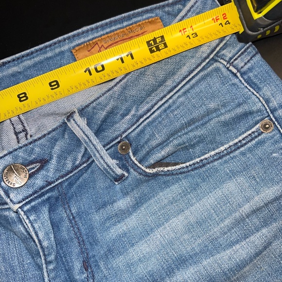 Sebastian McCall Blue Straight Leg Jeans Size 26 GUC - Picture 9 of 11